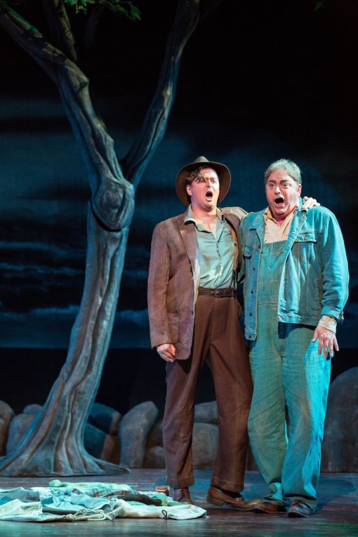 Baritone-Sean-Anderson-as-George-and-tenor-Michael-Hendrick-as-Lennie-in-Carlisle-Floyds-OF-MICE-AND-MEN-Photo-by-Rod-Millington-VI-510x765-2